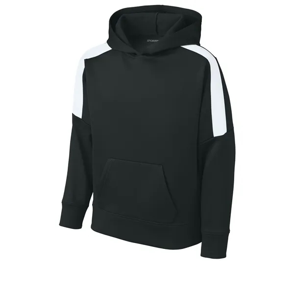 Sport-Tek Youth Sport-Wick Fleece United Pullover Hoodie... from ASI 84863 SanMar