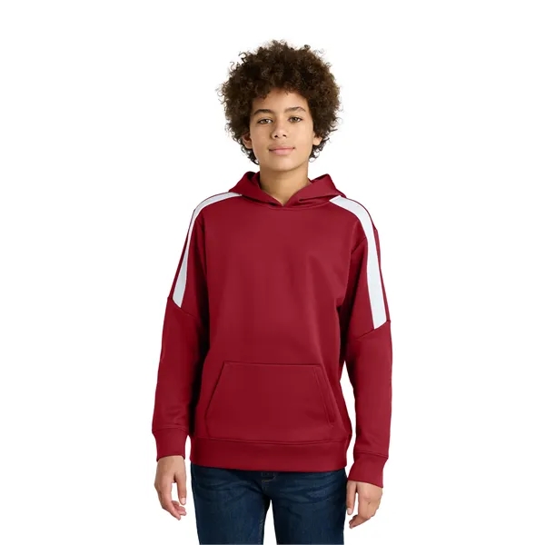 Sport-Tek Youth Sport-Wick Fleece United Pullover Hoodie... from ASI 84863 SanMar