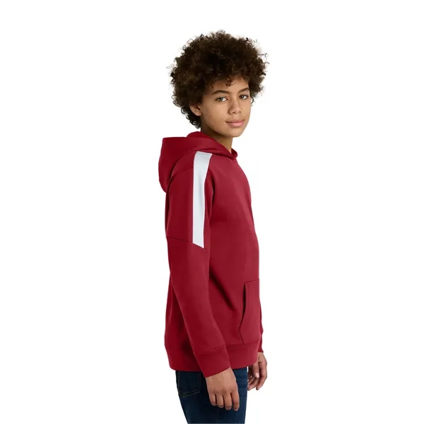 Sport-Tek Youth Sport-Wick Fleece United Pullover Hoodie... from ASI 84863 SanMar