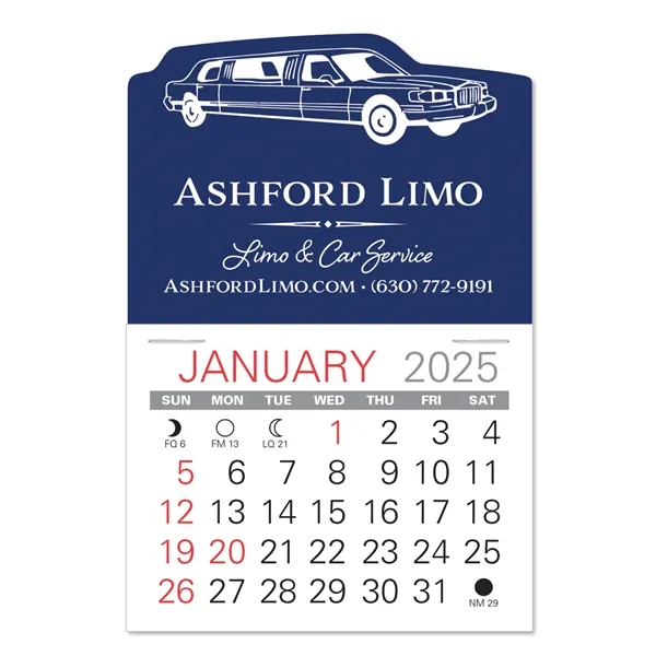 LimoYou Shape Value Stick Vinyl Self-Adhesive Calendars stick in 24 shapes... from ASI 95280 Warwick Publishing Co / Warwick