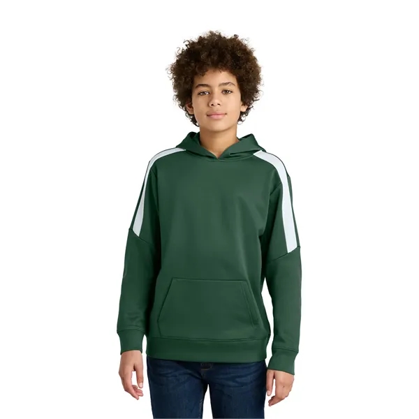 Sport-Tek Youth Sport-Wick Fleece United Pullover Hoodie... from ASI 84863 SanMar