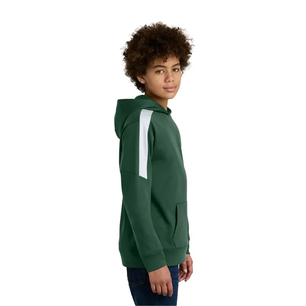 Sport-Tek Youth Sport-Wick Fleece United Pullover Hoodie... from ASI 84863 SanMar