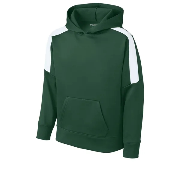 Sport-Tek Youth Sport-Wick Fleece United Pullover Hoodie... from ASI 84863 SanMar