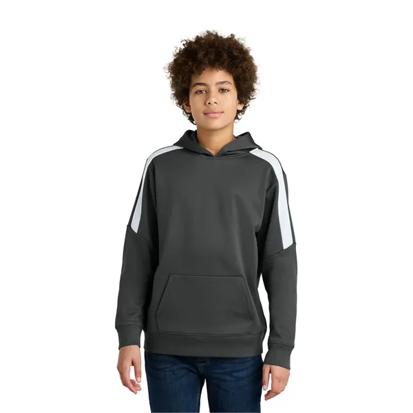 Sport-Tek Youth Sport-Wick Fleece United Pullover Hoodie... from ASI 84863 SanMar