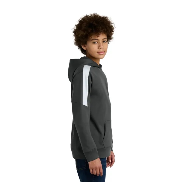 Sport-Tek Youth Sport-Wick Fleece United Pullover Hoodie... from ASI 84863 SanMar