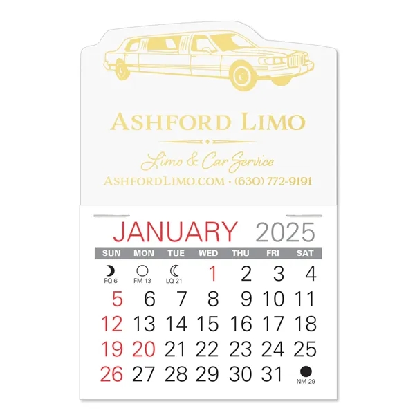 LimoYou Shape Value Stick Vinyl Self-Adhesive Calendars stick in 24 shapes... from ASI 95280 Warwick Publishing Co / Warwick