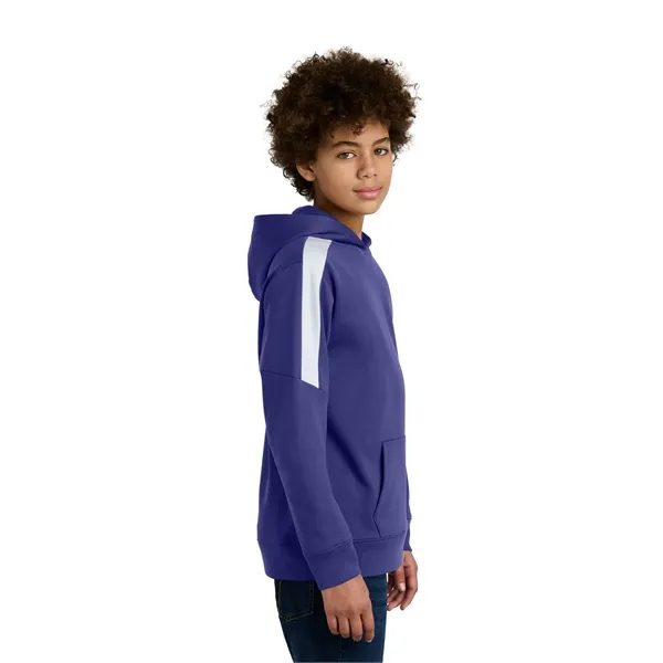 Sport-Tek Youth Sport-Wick Fleece United Pullover Hoodie... from ASI 84863 SanMar