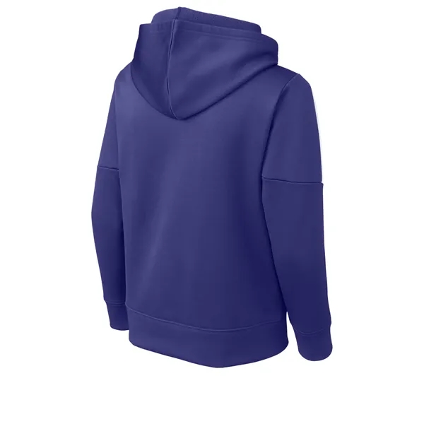 Sport-Tek Youth Sport-Wick Fleece United Pullover Hoodie... from ASI 84863 SanMar