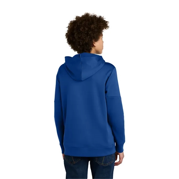 Sport-Tek Youth Sport-Wick Fleece United Pullover Hoodie... from ASI 84863 SanMar