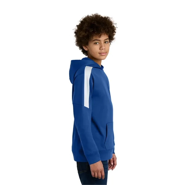 Sport-Tek Youth Sport-Wick Fleece United Pullover Hoodie... from ASI 84863 SanMar
