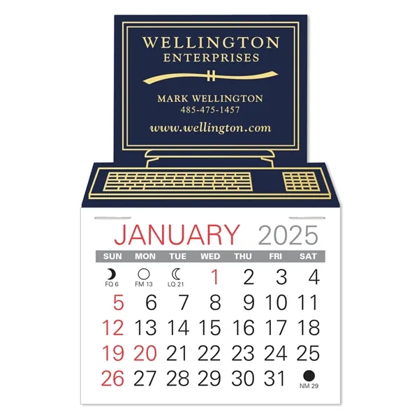 Computer Shape Value Stick Vinyl Self-Adhesive Calendars stick in 24 shapes... from ASI 95280 Warwick Publishing Co / Warwick