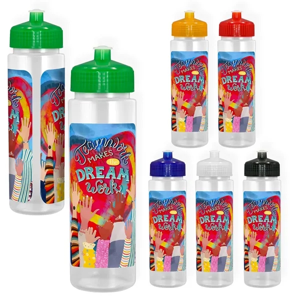 Sporty 24 oz. Full Color Grip Bottle... from ASI 30208 A P Specialties / AP Specialties