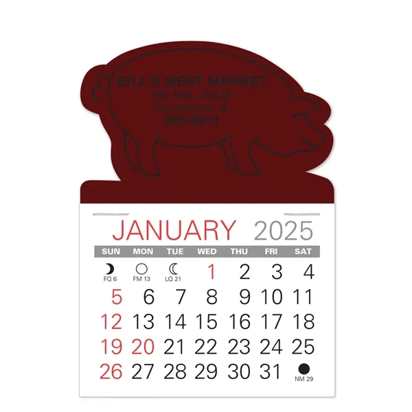Pig Shape Value Stick Vinyl Self-Adhesive Calendars stick in 24 shapes... from ASI 95280 Warwick Publishing Co / Warwick