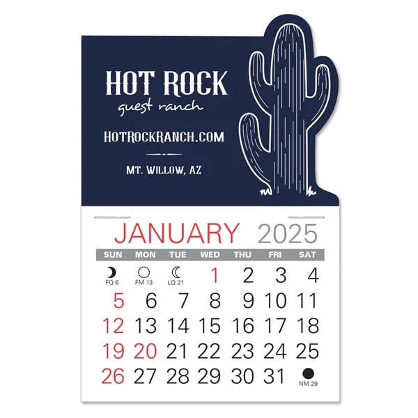 Cactus Shape Value Stick Vinyl Self-Adhesive Calendars stick in 24 shapes... from ASI 95280 Warwick Publishing Co / Warwick