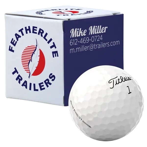 Boost your corporate gifting impact with Titleist Pro V1 golf balls... from ASI 38120 Ball Pro / Diversified Quality Kitchenware