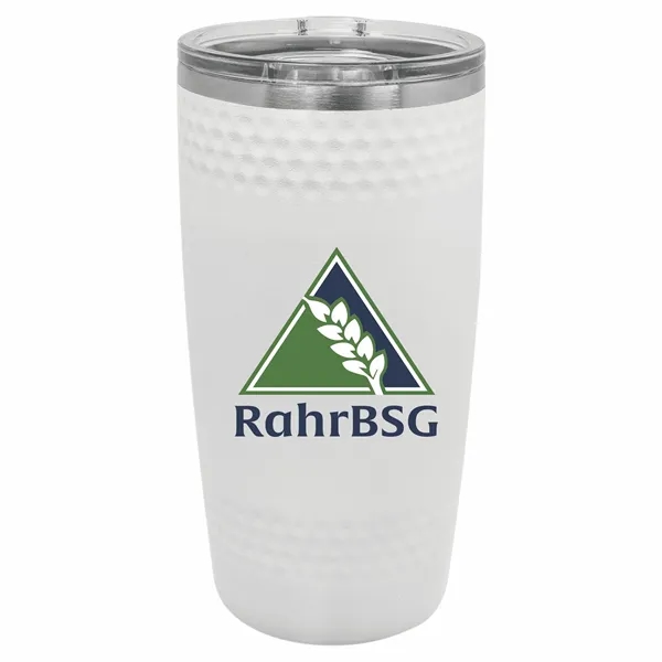 Polar Camel 20 oz. White Golf Tumbler with Dimples and Slide,... from ASI 72657 Active Life Promo / Apres Ski Active Life