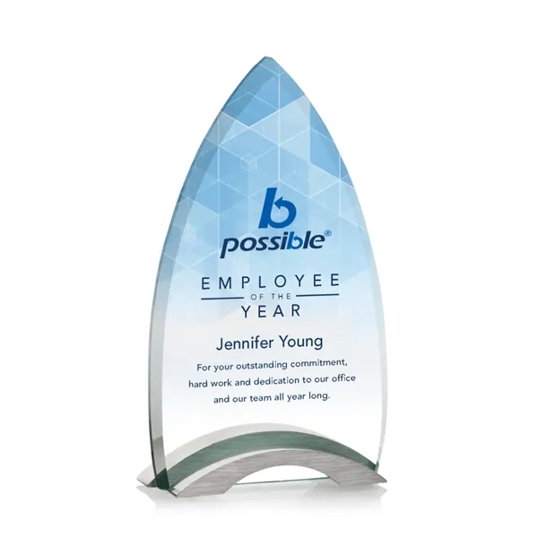 Patterson Starfire Crystal Award with VividPrint™... from ASI 84592 St Regis Group / St Regis