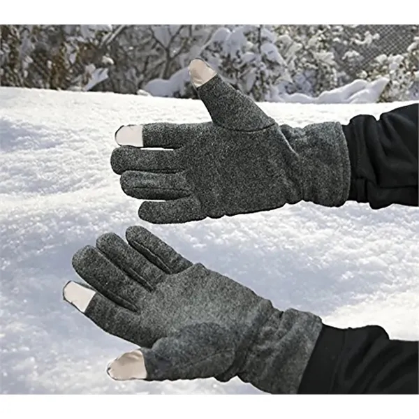 Fleece touchscreen gloves... from ASI 62192 Illinois Glove Co / Honest Abe®
