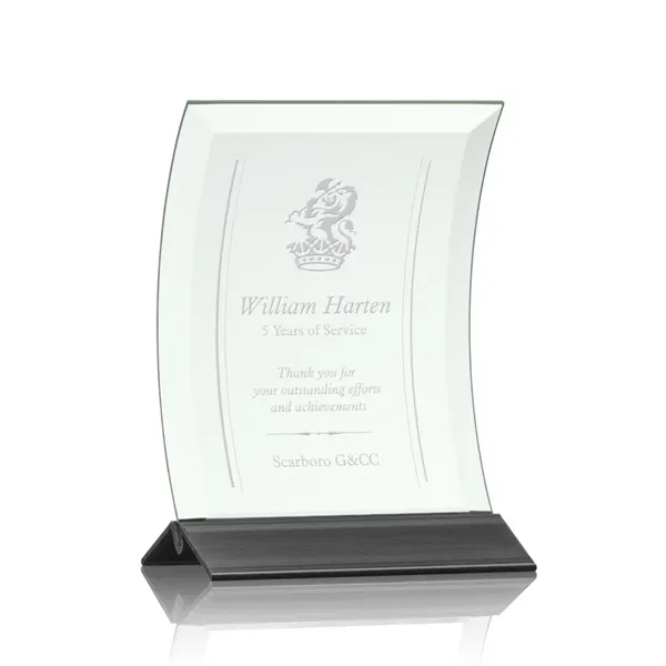 An elegant arc of jade crystal is beveled and curved, then... from ASI 84592 St Regis Group / St Regis