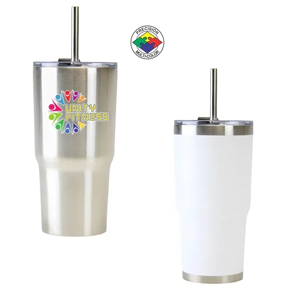 20oz ArcticWare Vacuum Tumbler with Lid & Straw... from ASI 80093 Pyrographics