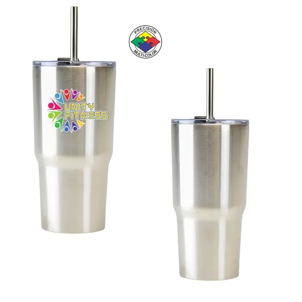 20oz ArcticWare Vacuum Tumbler with Lid & Straw... from ASI 80093 Pyrographics