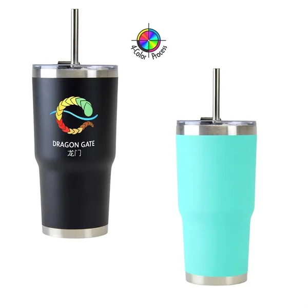 20oz ArcticWare Vacuum Tumbler with Lid & Straw... from ASI 80093 Pyrographics
