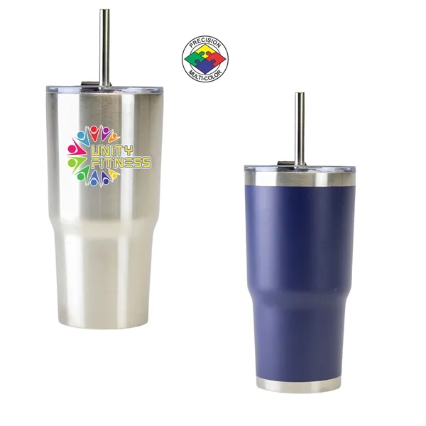 20oz ArcticWare Vacuum Tumbler with Lid & Straw... from ASI 80093 Pyrographics