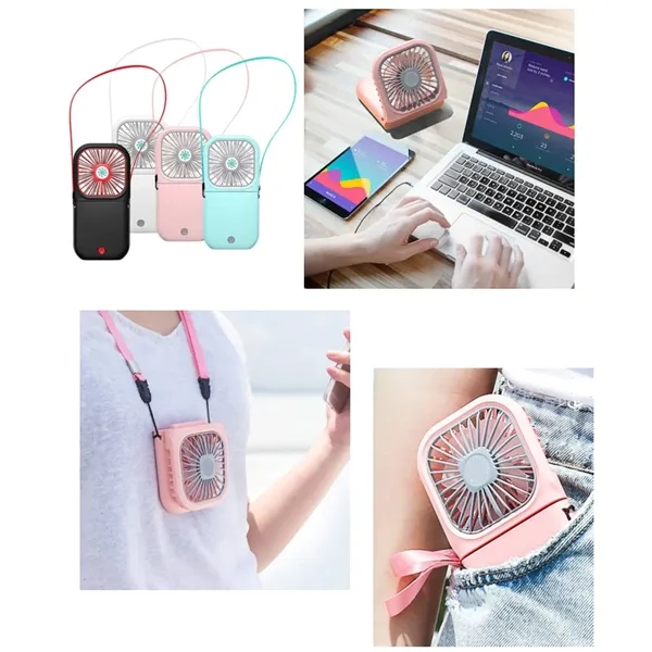 2 in 1 multifunction foldable fan with power bank plus 1... from ASI 37218 Athena Promo (tm)