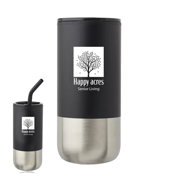 20 oz. Travel Mugs with matching silicone straw Straw. Stainless Steel... from ASI 62088 IDProductsource