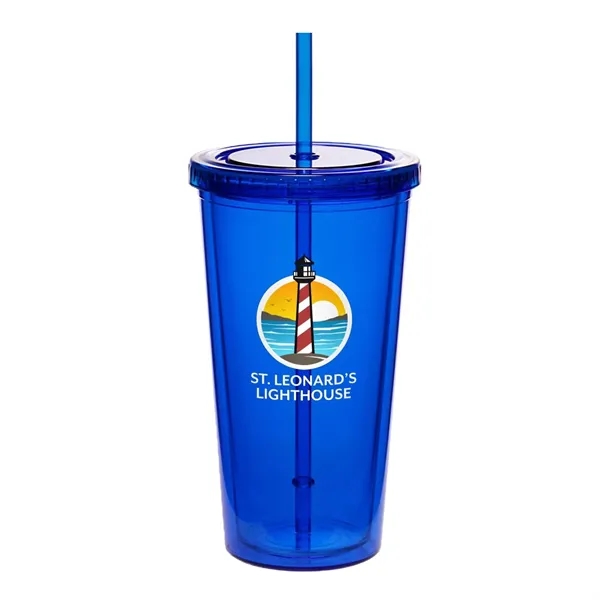 20 oz. acrylic tumbler with double wall construction with snap-tight lid... from ASI 62088 IDProductsource