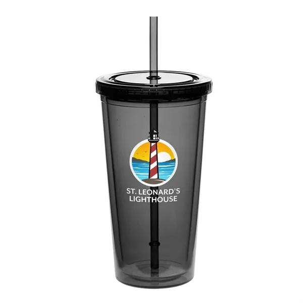 20 oz. acrylic tumbler with double wall construction with snap-tight lid... from ASI 62088 IDProductsource