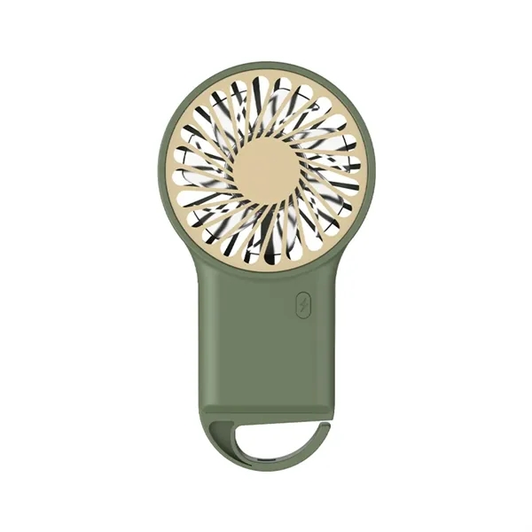 Portable mini handheld fan plus 1 color silkscreen on 1 location... from ASI 37218 Athena Promo (tm)