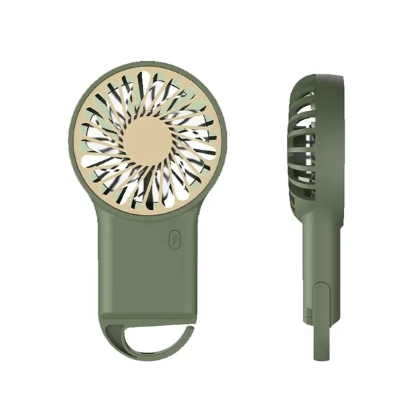 Portable mini handheld fan plus 1 color silkscreen on 1 location... from ASI 37218 Athena Promo (tm)