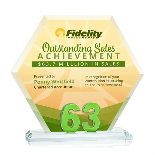 Mark a milestone in your organization with our Starfire Crystal Riviera... from ASI 84592 St Regis Group / St Regis