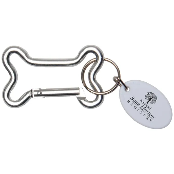 2 1/2" x 1 1/2" dog bone shaped carabiner constructed from... from ASI 62190 Illini