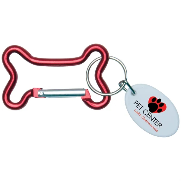 2 1/2" x 1 1/2" dog bone shaped carabiner constructed from... from ASI 62190 Illini