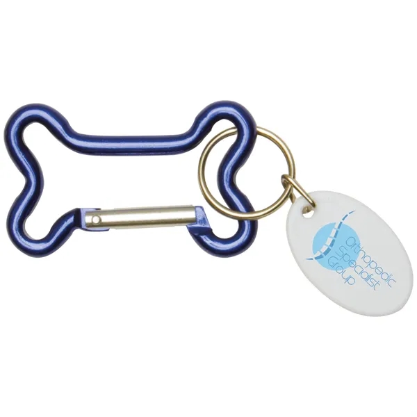 2 1/2" x 1 1/2" dog bone shaped carabiner constructed from... from ASI 62190 Illini
