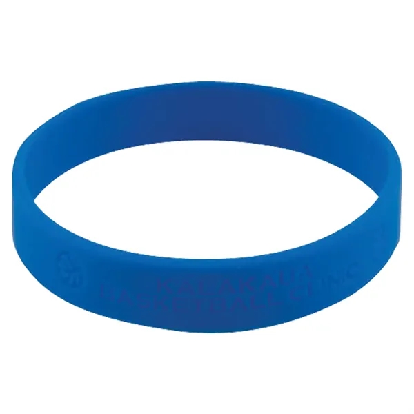 Silicone wristband with laser engraving, offered in a variety of colors.... from ASI 62190 Illini
