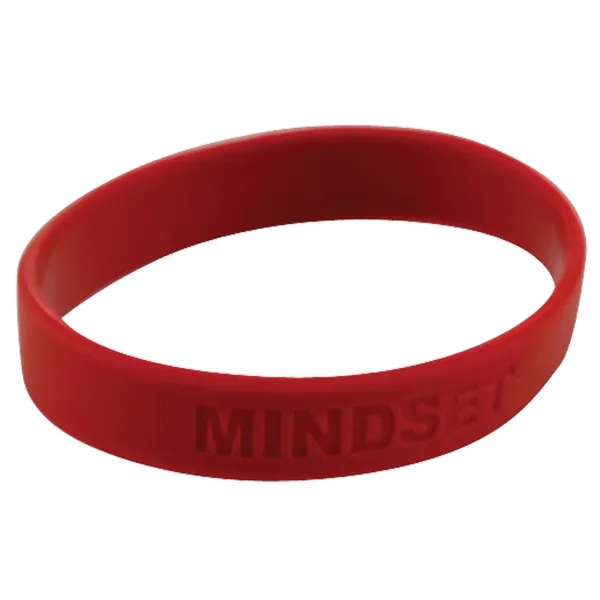 Silicone wristband with laser engraving, offered in a variety of colors.... from ASI 62190 Illini