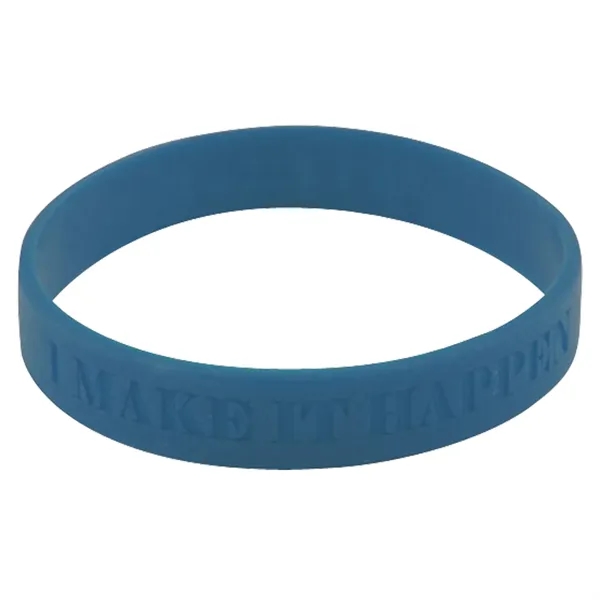 Silicone wristband with laser engraving, offered in a variety of colors.... from ASI 62190 Illini