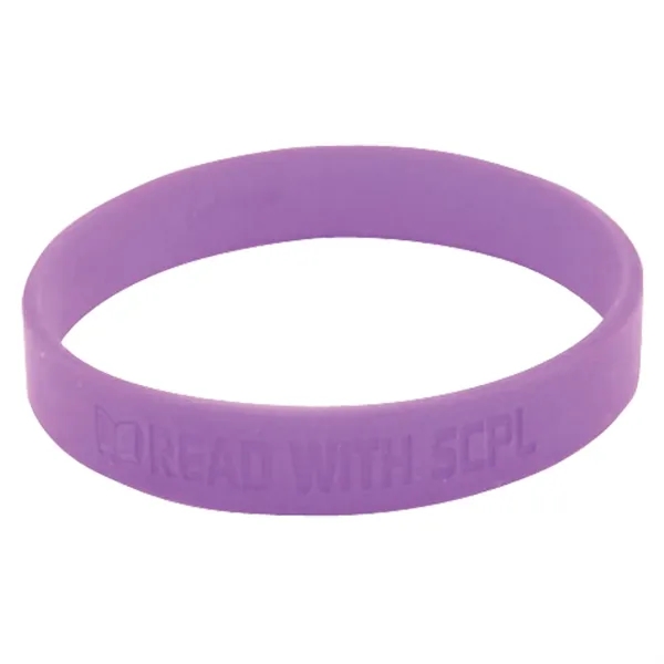 Silicone wristband with laser engraving, offered in a variety of colors.... from ASI 62190 Illini