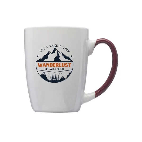 12 oz. two tone ceramic mugs.... from ASI 62088 IDProductsource