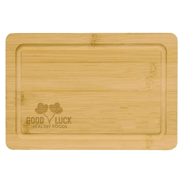 9" x 6" Bamboo Cutting Board with Juice Groove... from ASI 74601 Calico