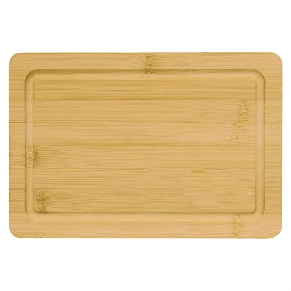 9" x 6" Bamboo Cutting Board with Juice Groove... from ASI 74601 Calico