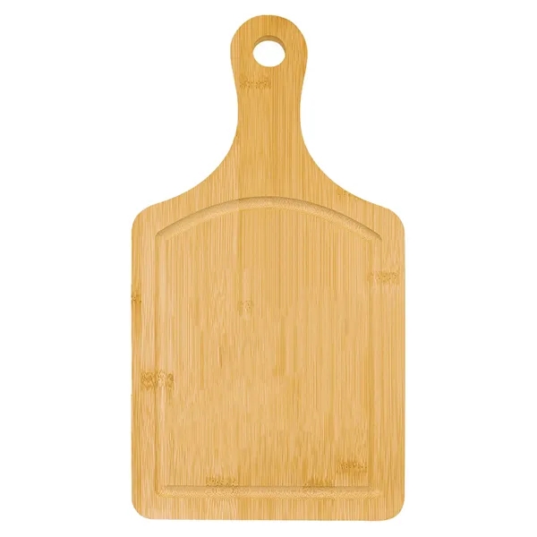 13 1/2" x 7" Cutting Board Paddle Shape with Juice Groove... from ASI 74601 Calico