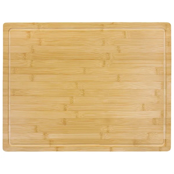 19 3/4" x 15" Bamboo Cutting Board with Juice Groove... from ASI 74601 Calico