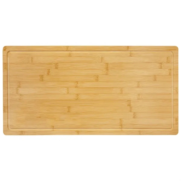 23 3/4" x 12" Bamboo Cutting Board with Juice Groove... from ASI 74601 Calico