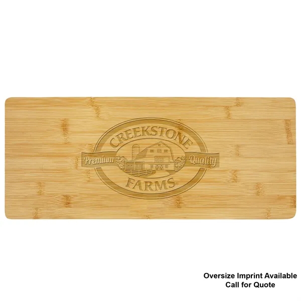 19 3/4" x 8" Bamboo Charcuterie Board... from ASI 74601 Calico