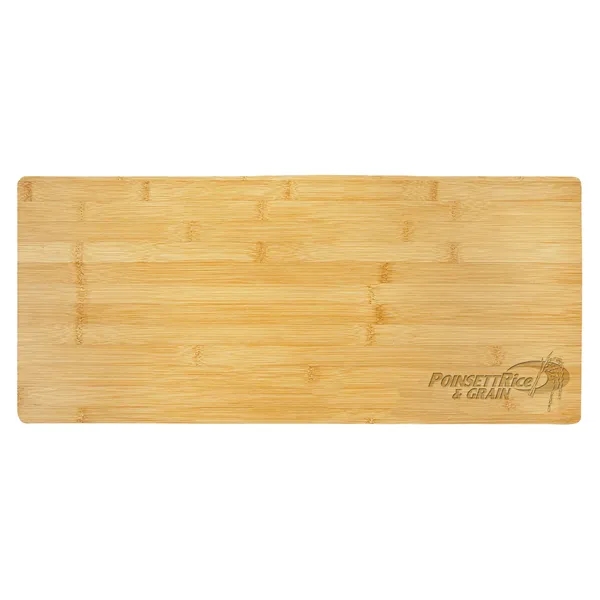23 3/4" x 10" Bamboo Charcuterie Board... from ASI 74601 Calico