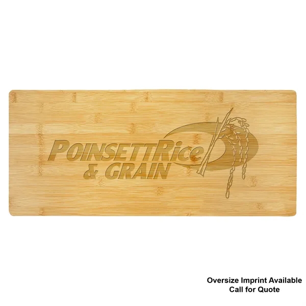23 3/4" x 10" Bamboo Charcuterie Board... from ASI 74601 Calico